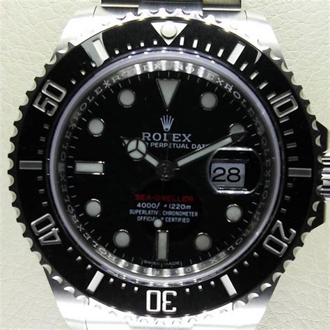 rolex sea dweller lens